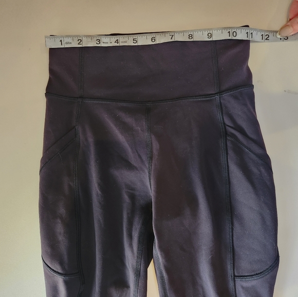 Lululemon Invigorate Black Leggings Size 2 High Rise. - Picture 5 of 7